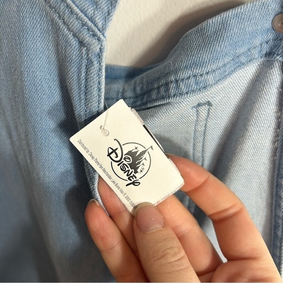 Disney Parks Our Universe Denim Bub Overalls NWT Medium Blue Jean - Picture 6 of 10